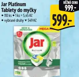 Albert Jar Platinum Tablety do myčky nabídka