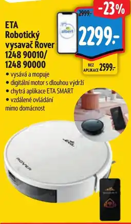 Albert ETA Robotický vysavač Rover 1248 90010/1248 90000 nabídka