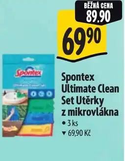 Albert Spontex Ultimate Clean Set Utěrky z mikrovlákna nabídka