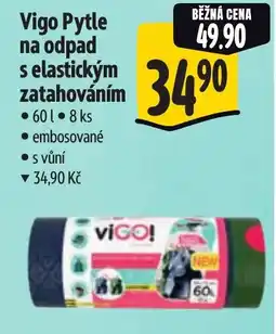 Albert Vigo Pytle na odpad s elastickým zatahováním nabídka