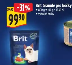 Albert Brit Granule pro kočky nabídka