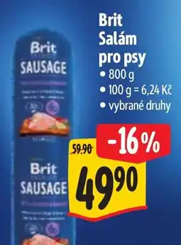 Albert Brit Salám pro psy nabídka