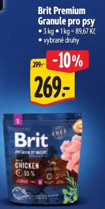 Albert Brit Premium Granule pro psy nabídka