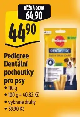 Albert Pedigree Dentální pochoutky pro psy nabídka