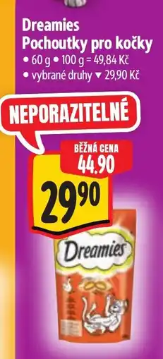 Albert Dreamies Pochoutky pro kočky nabídka