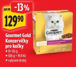 Albert Gourmet Gold Konzervičky pro kočky nabídka
