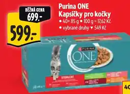 Albert Purina ONE Kapsičky pro kočky nabídka