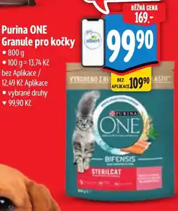 Albert Purina ONE Granule pro kočky nabídka