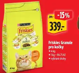 Albert Friskies Granule pro kočky nabídka