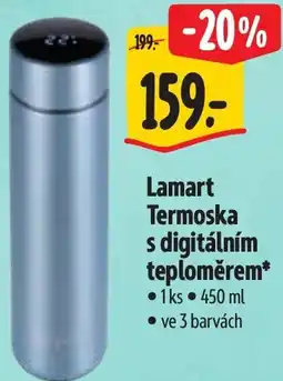 Albert Lamart Termoska s digitálním teploměrem nabídka