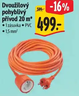 Albert Dvoužilový pohyblivý přívod 20 m nabídka