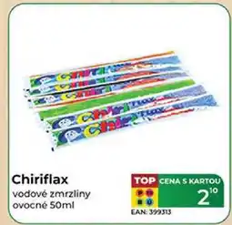 Tamda Foods Chiriflax vodové zmrzliny ovocné 50ml nabídka