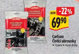 Albert Carlson Čisticí ubrousky nabídka