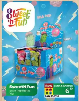 Tamda Foods SweetNFun Brain Pop lízátko 16g nabídka