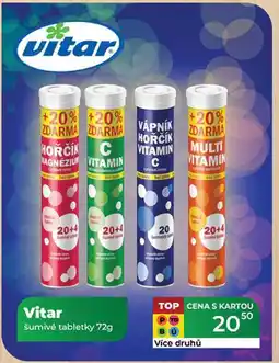 Tamda Foods Vitar šumivé tabletky 72g nabídka