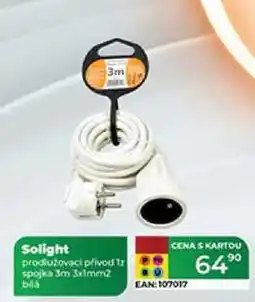 Tamda Foods Solight 3m prodlužovaci přivod z spojka 3m 3x1mm2 nabídka