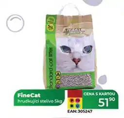 Tamda Foods FineCat hrudkující stelivo 5kg nabídka