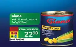 Tamda Foods Giana Kukuřice vakuovaná 340g/425ml nabídka