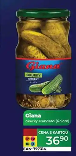 Tamda Foods Giana okurky standard (6-9cm) nabídka