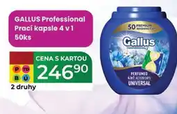 Tamda Foods GALLUS Professional Prací kapsle 4 v1 50ks nabídka