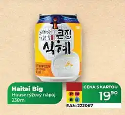 Tamda Foods Haitai Big House rýžový nápoj 238ml nabídka