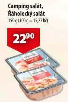 CBA Camping salát, Řáholecký salát, 150 g nabídka