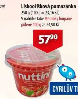 CBA Lískooříšková pomazánka, 250 g nabídka