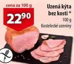 CBA Uzená kýta bez kosti, 100 g nabídka