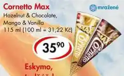 CBA Cornetto Max, 115 ml nabídka