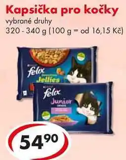 CBA Kapsička pro kočky, 320-340 g nabídka