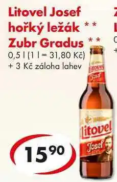 CBA Litovel Josef hořký ležák, 0,5 l nabídka