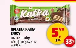 Penny Market OPLATKA KATKA ENJOY různé druhy, 40 g nabídka