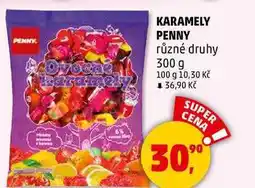 Penny Market KARAMELY PENNY různé druhy, 300 g nabídka
