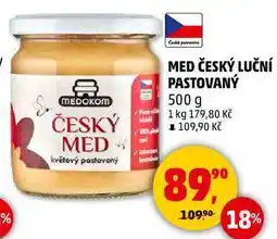 Penny Market MED ČESKÝ LUČNÍ PASTOVANÝ, 500 g nabídka