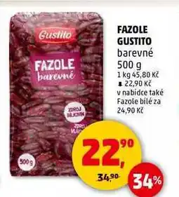 Penny Market FAZOLE GUSTITO barevné, 500 g nabídka