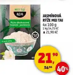 Penny Market JASMÍNOVÁ RÝŽE MEI TAI, 4x 100 g nabídka