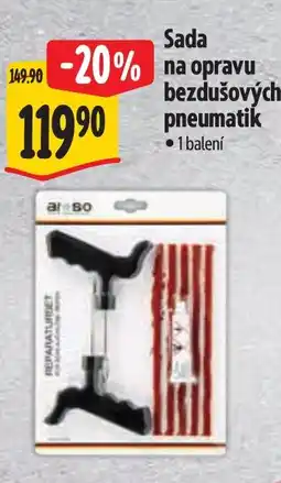 Albert Sada na opravu bezdušových pneumatik nabídka