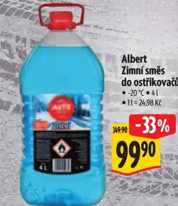 Albert Albert Zimní směs do ostřikovačů nabídka