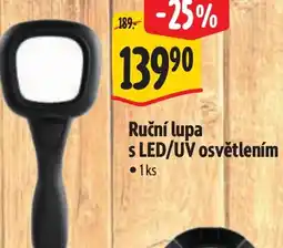 Albert Ruční lupa s LED/UV osvětlením nabídka