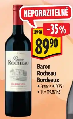 Albert Baron Rocheau Bordeaux nabídka
