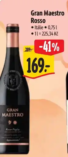 Albert Gran Maestro Rosso nabídka