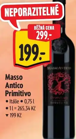 Albert Masso Antico Primitivo nabídka