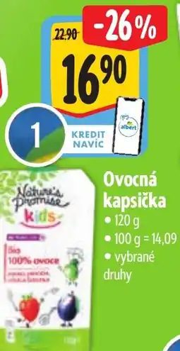 Albert Ovocná kapsička nabídka