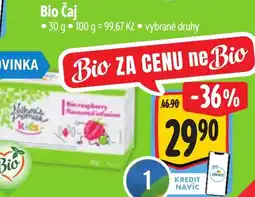 Albert Bio Čaj nabídka