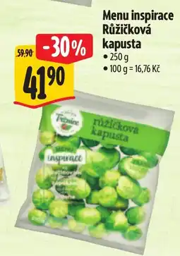 Albert Menu inspirace Růžičková kapusta nabídka