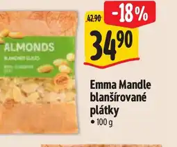 Albert Emma Mandle blanšírované plátky nabídka