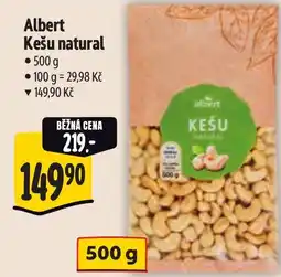 Albert Albert Kešu natural nabídka