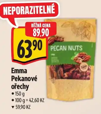 Albert Emma Pekanové ořechy nabídka