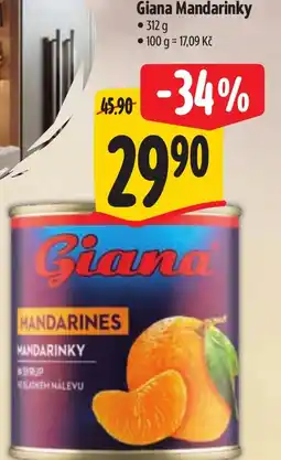 Albert Giana Mandarinky nabídka