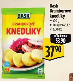 Albert Bask Bramborové knedlíky nabídka